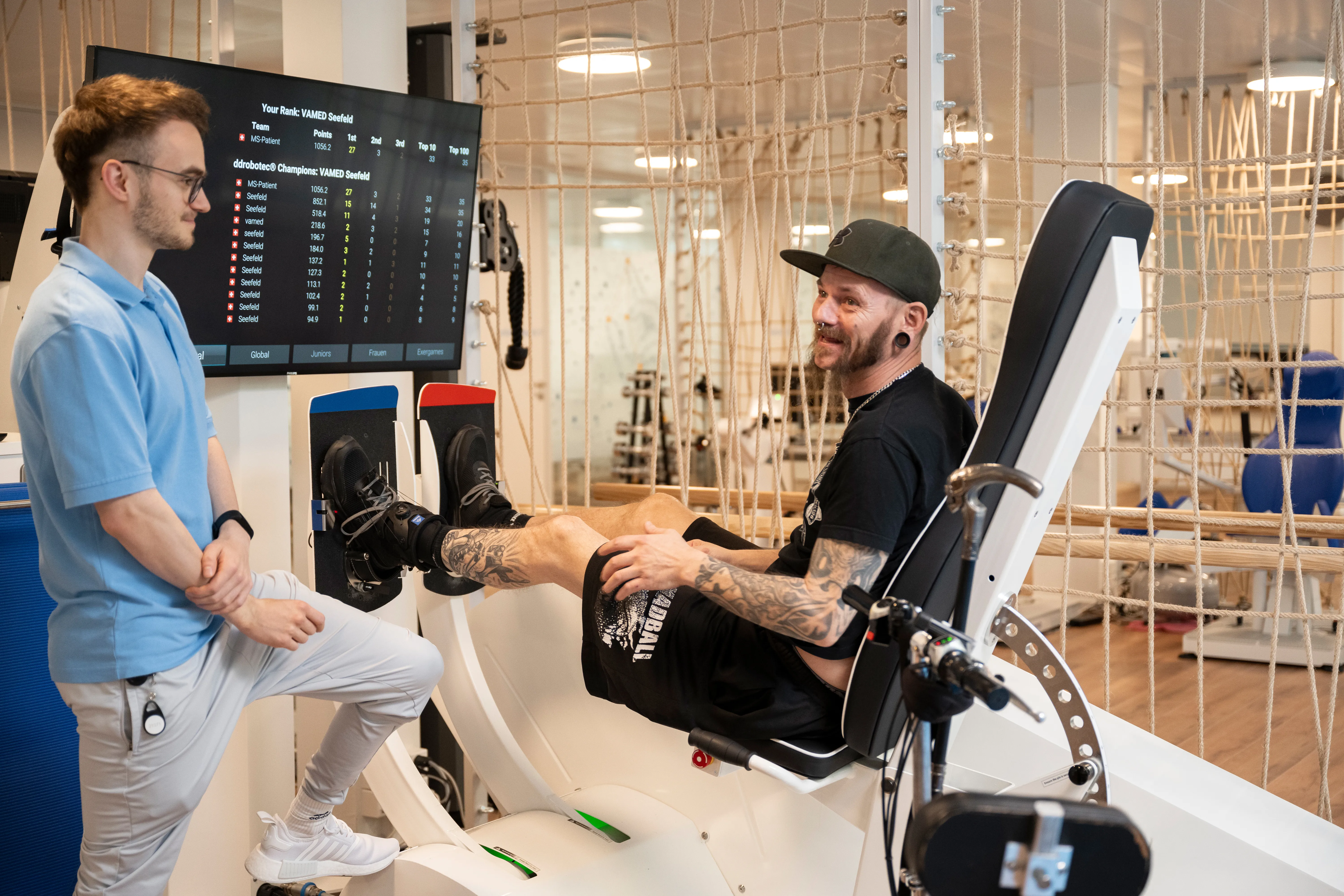 Das in der Software integrierte Ranking ist ein zusätzlicher Motivationsfaktor.