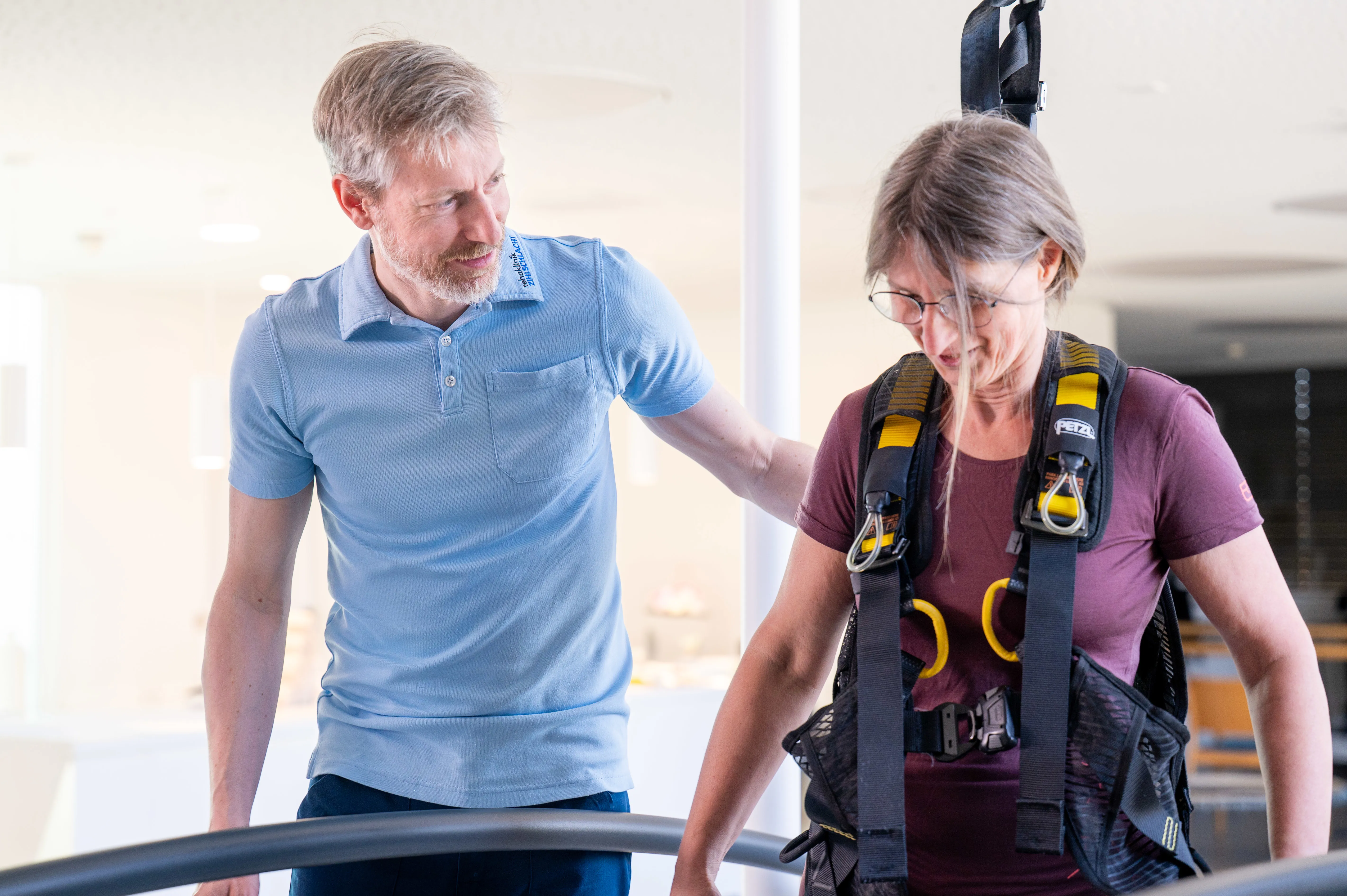 In der Rehaklinik Zihlschlacht gewann Silke Abt nach und nach ihre Fähigkeiten zurück.