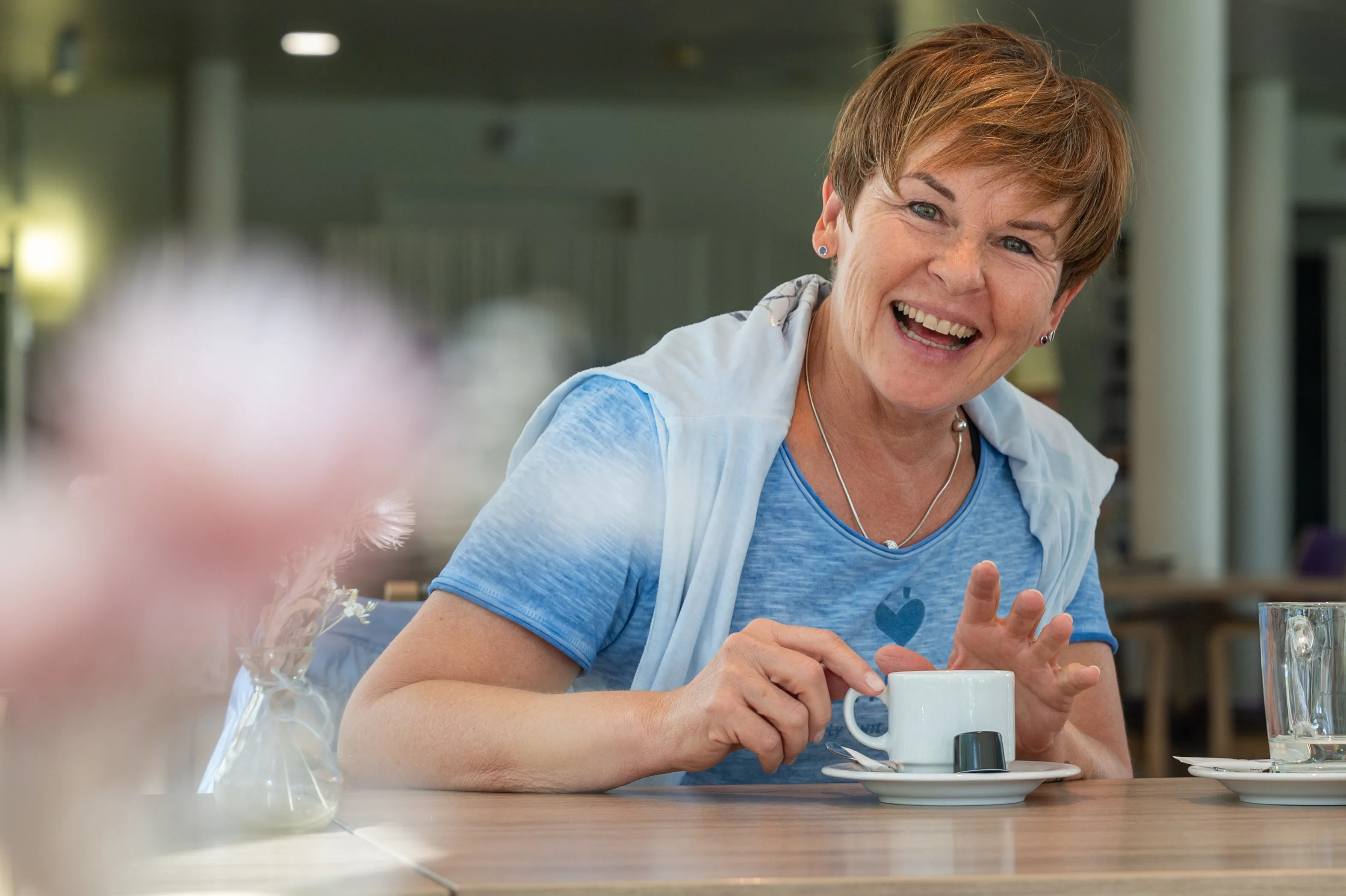 Valeria Fragola behält trotz des Schicksalsschlags ihre positive Ausstrahlung.