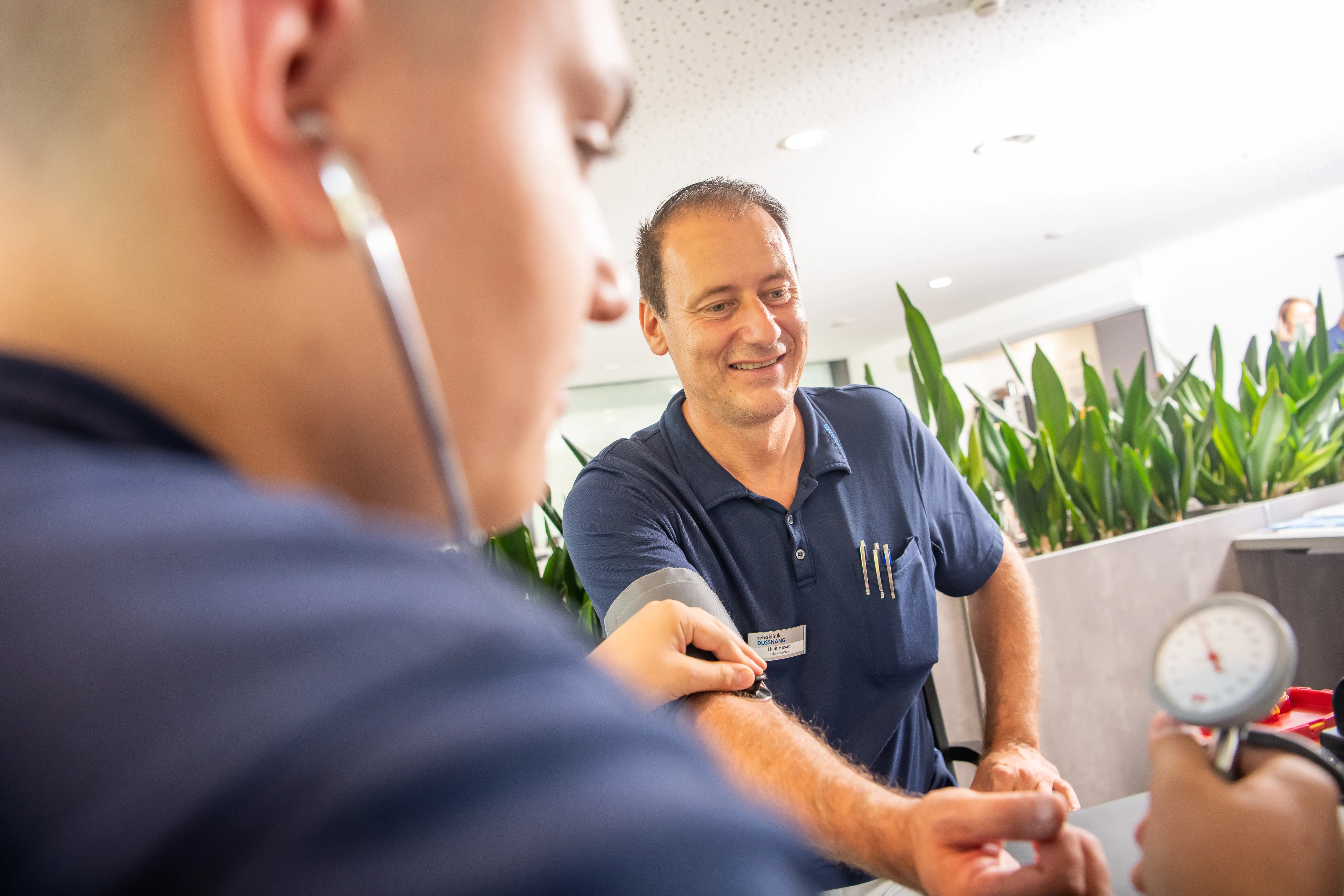 VITREA Rehaklinik Dussnang Blutdruckmessung
